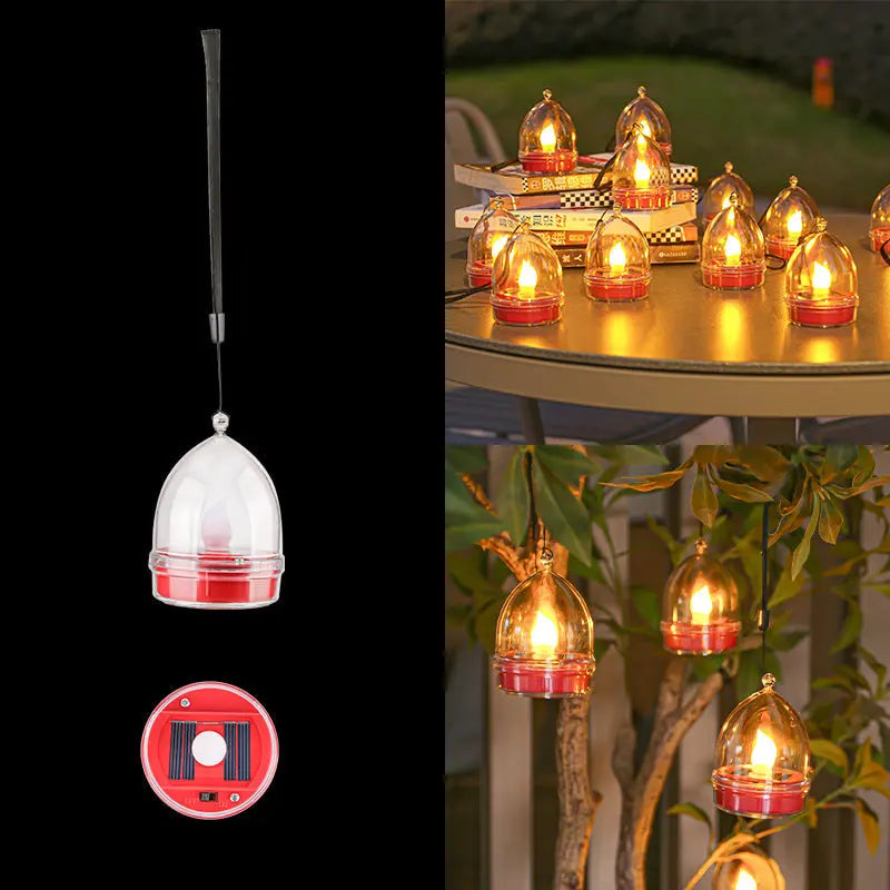Modern Simplicity Solar Waterproof ABS Silica Candle Round Heart LED Landscape Lighting Outdoor Light For Garden Cuvalon