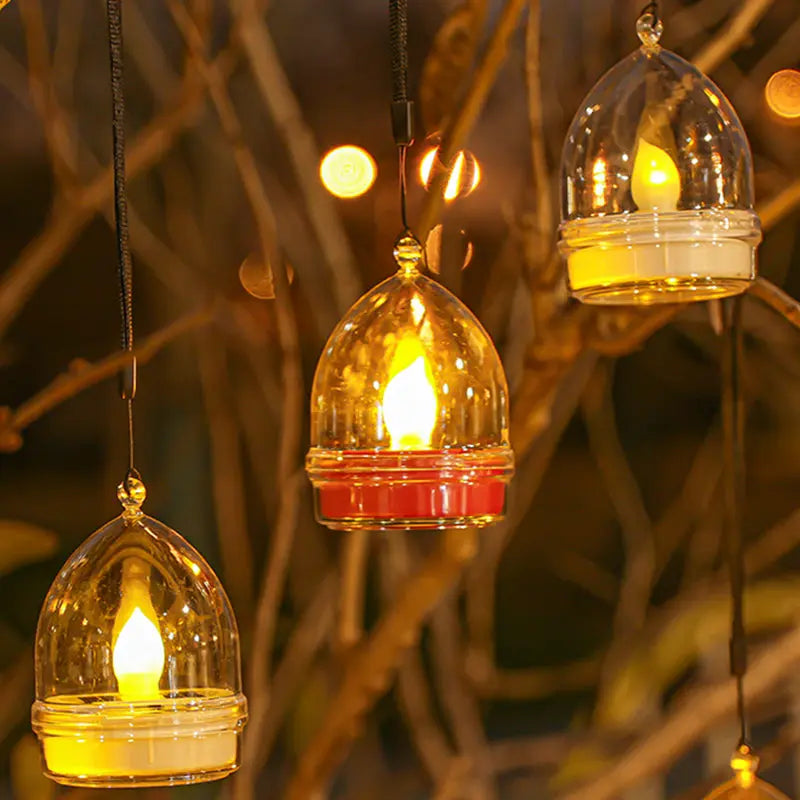 Modern Simplicity Solar Waterproof ABS Silica Candle Round Heart LED Landscape Lighting Outdoor Light For Garden Cuvalon