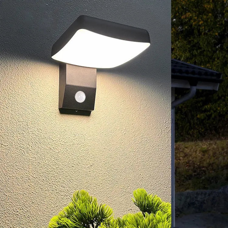 Modern Minimalist Waterproof Rotatable Aluminum PC Square Round LED Wall Sconce Lamp For Outdoor Patio Cuvalon