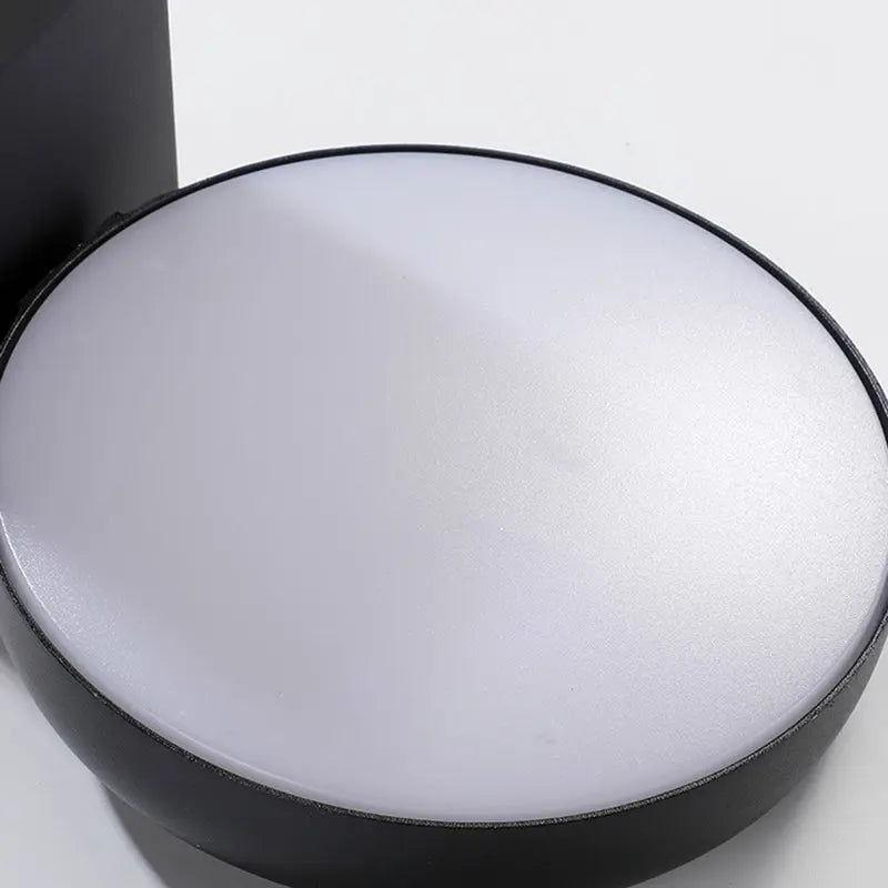 Modern Minimalist Waterproof Rotatable Aluminum PC Square Round LED Wall Sconce Lamp For Outdoor Patio Cuvalon