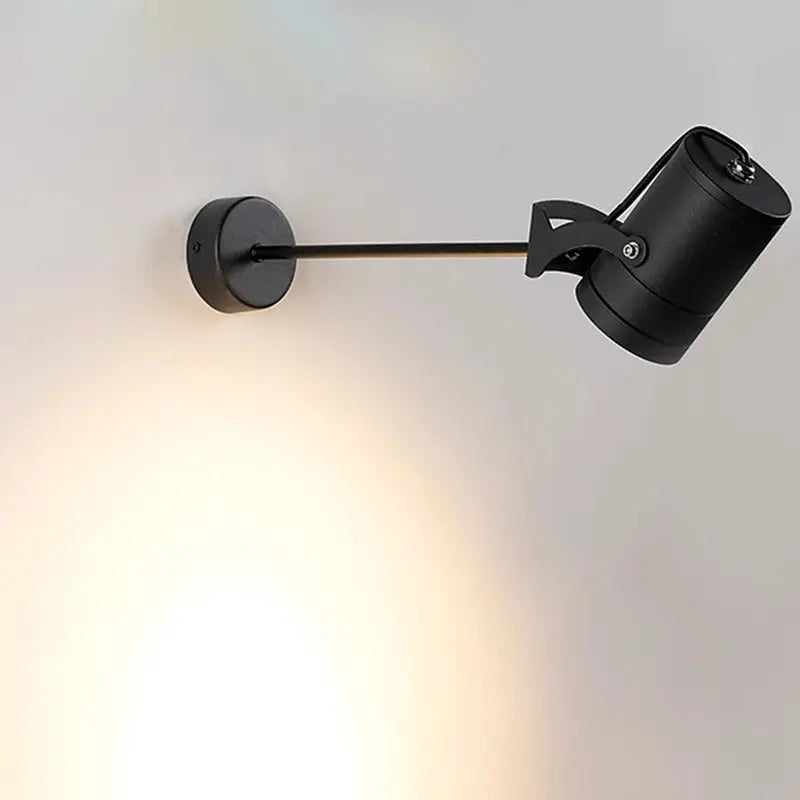 Modern Simplicity Waterproof Aluminum Iron Adjustable Cylinder Long Pole LED Wall Sconce Lamp For Outdoor Patio Cuvalon