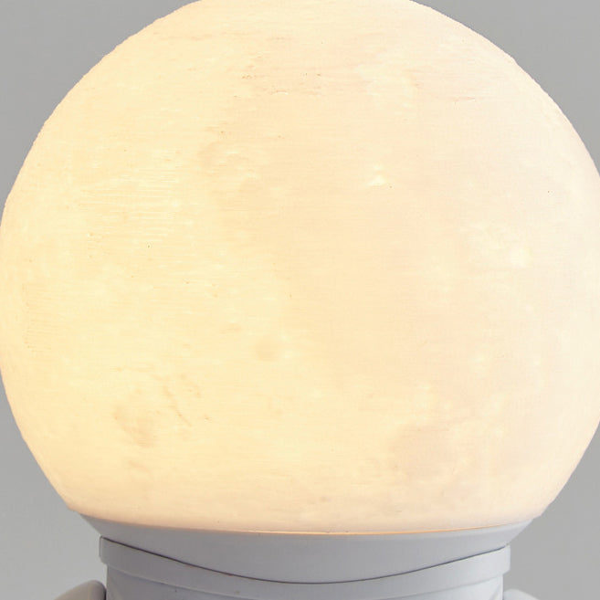 Contemporary Creative ABS PS Astronaut Lunar Kids Rechargeable LED Table Lamp Night Light For Bedroom Cuvalon