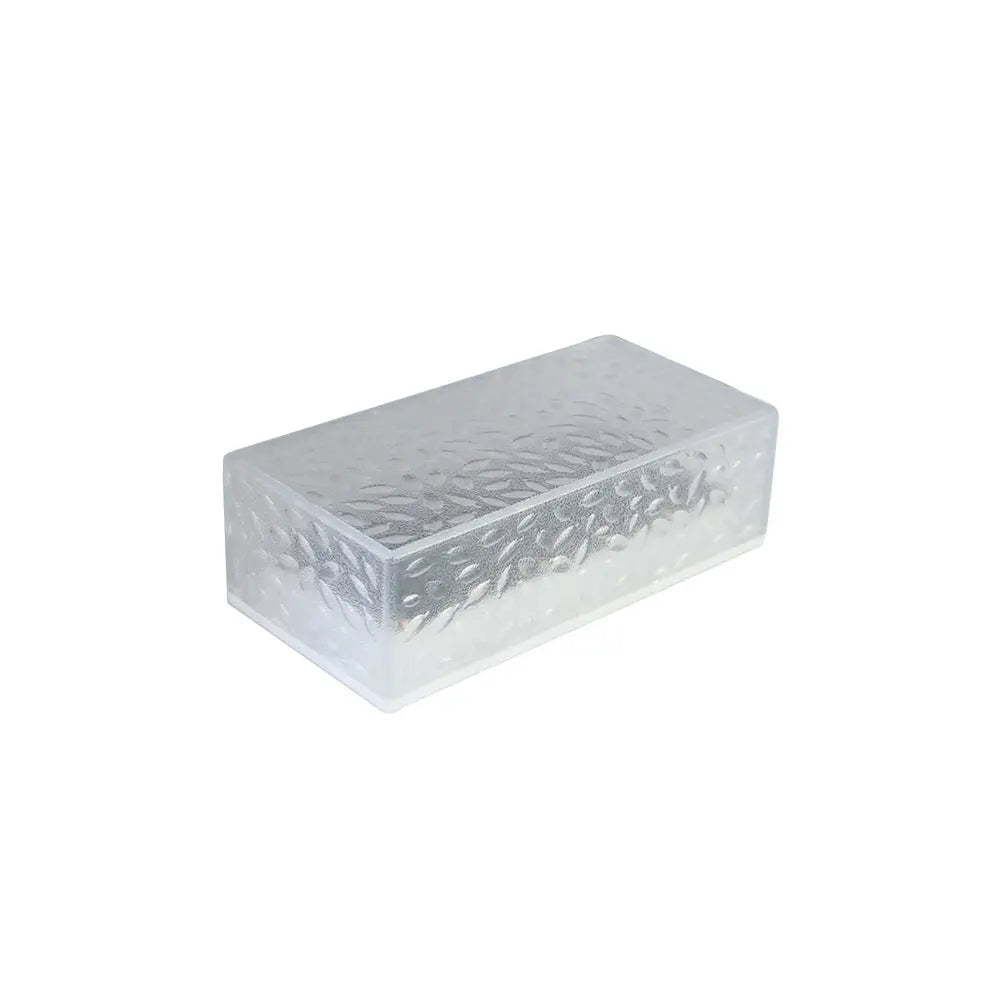 Modern Simplicity Solar Waterproof Acrylic Rectangular Ice Brick LED Outdoor Light Landscape Lighting For Garden Cuvalon