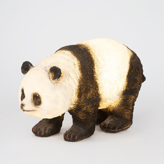 Modern Art Deco Solar Waterproof Resin Fiberglass Imitation Panda Bamboo Shoot LED Outdoor Light Landscape Lighting For Garden Cuvalon