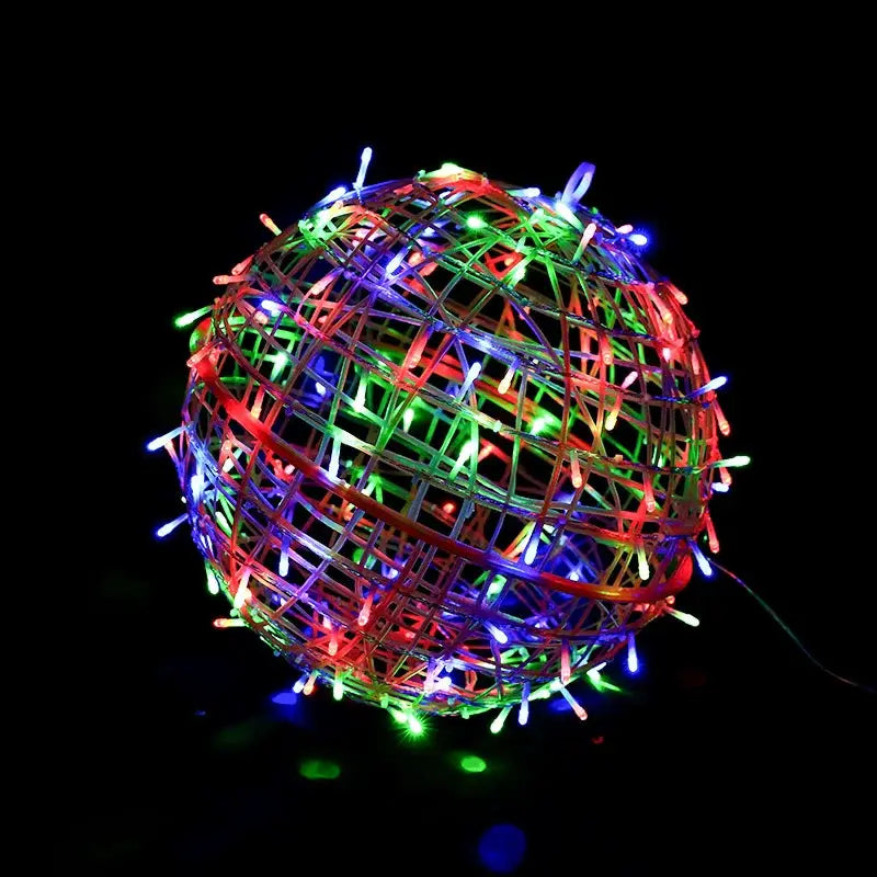 Modern Art Deco Waterproof PVC Hanging Ball Decoration LED Outdoor Pendant Light Outdoor Light For Garden Cuvalon