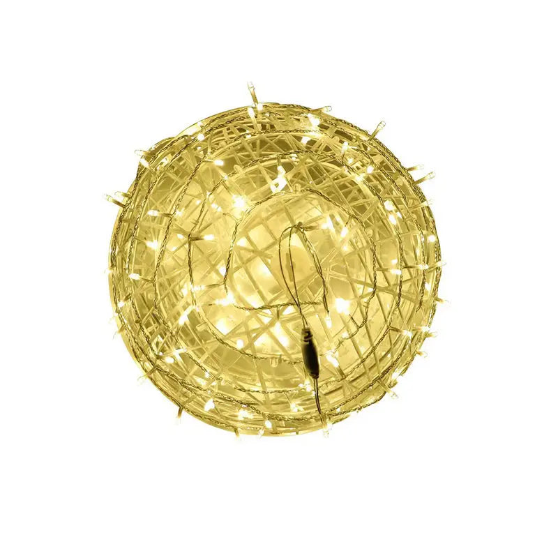 Modern Art Deco Waterproof PVC Hanging Ball Decoration LED Outdoor Pendant Light Outdoor Light For Garden Cuvalon