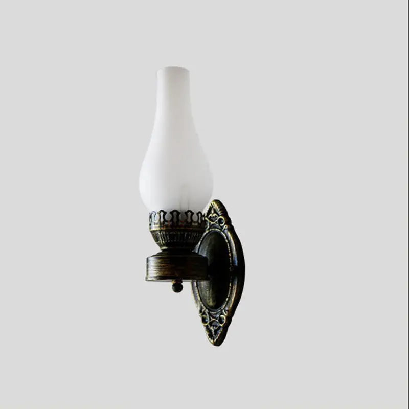 Retro Kerosene 1-Light Wall Sconce Lamps Cuvalon