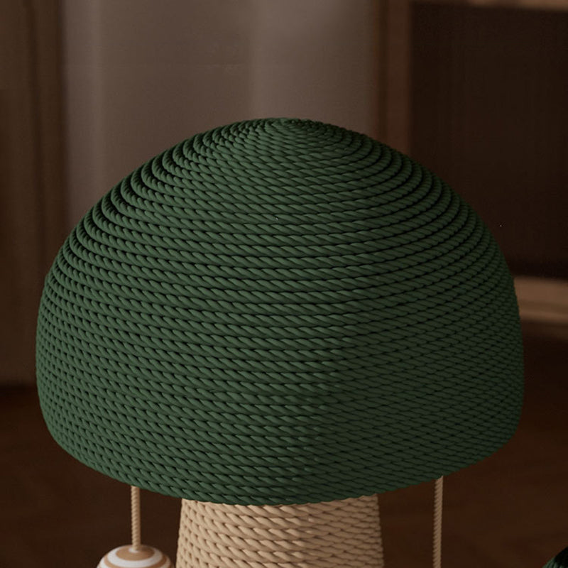 Contemporary Creative Cylindrical Mushroom-Shaped Clown Hat Medium Density Fiberboard Hemp Rope Cat Tower For Bedroom Cuvalon