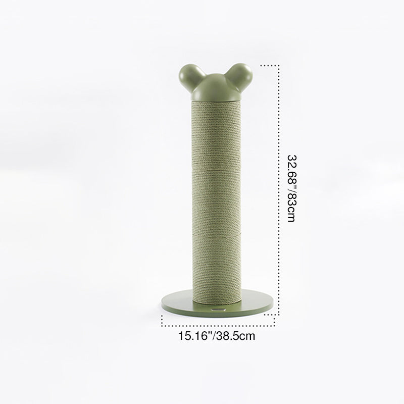 Contemporary Creative Cylinder HDPE Paper Rattan Cold-Rolled Steel Cat Tree For Bedroom Cuvalon