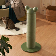 Contemporary Creative Cylinder HDPE Paper Rattan Cold-Rolled Steel Cat Tree For Bedroom Cuvalon