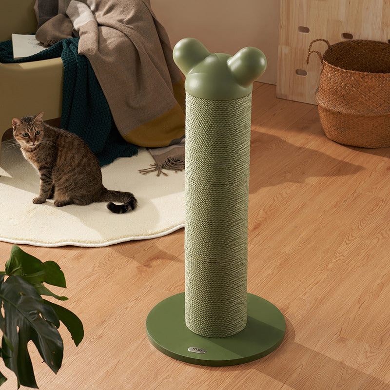 Contemporary Creative Cylinder HDPE Paper Rattan Cold-Rolled Steel Cat Tree For Bedroom Cuvalon