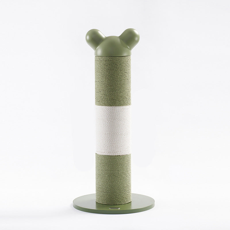 Contemporary Creative Cylinder HDPE Paper Rattan Cold-Rolled Steel Cat Tree For Bedroom Cuvalon