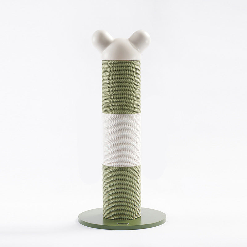Contemporary Creative Cylinder HDPE Paper Rattan Cold-Rolled Steel Cat Tree For Bedroom Cuvalon