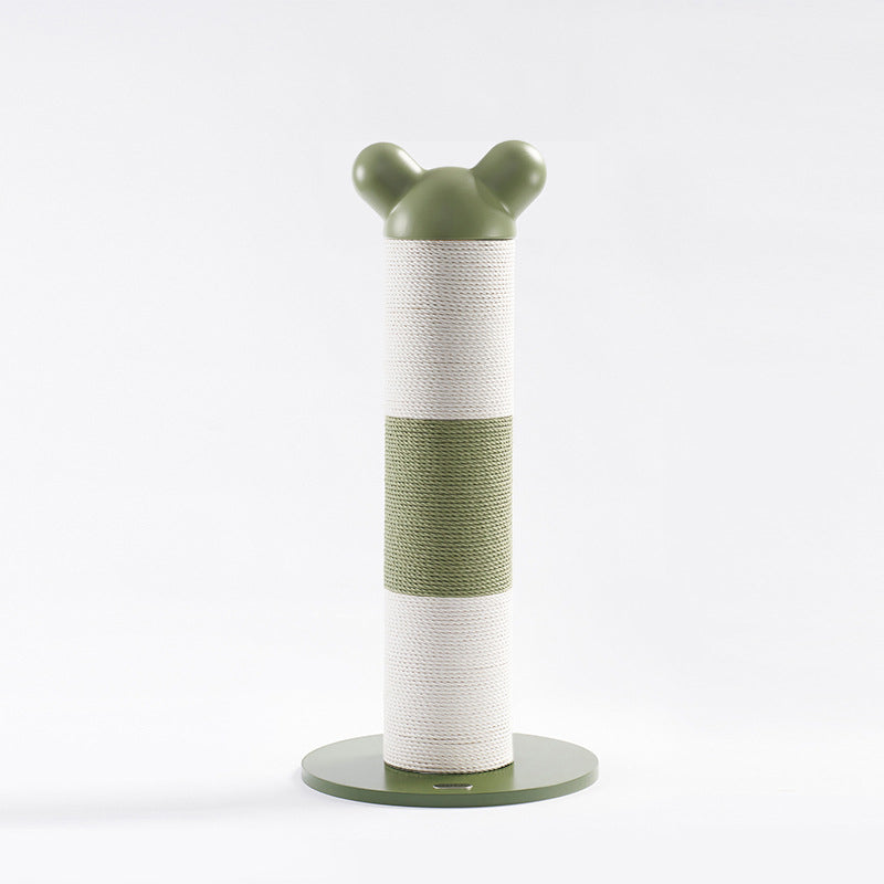 Contemporary Creative Cylinder HDPE Paper Rattan Cold-Rolled Steel Cat Tree For Bedroom Cuvalon