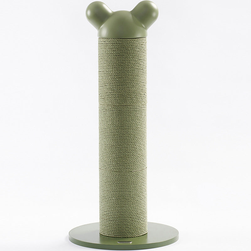 Contemporary Creative Cylinder HDPE Paper Rattan Cold-Rolled Steel Cat Tree For Bedroom Cuvalon