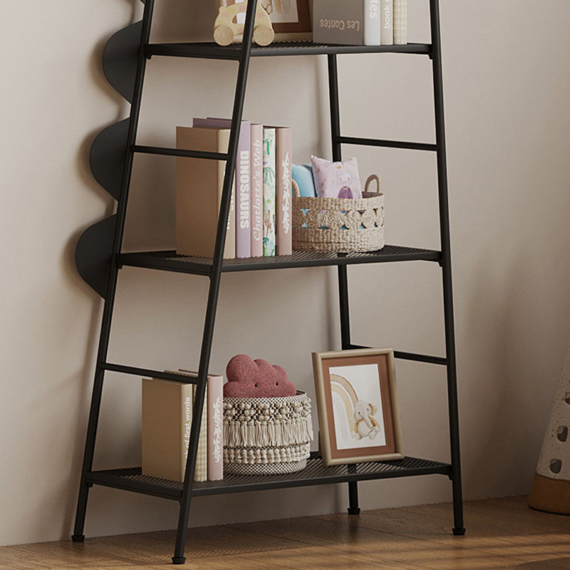 Contemporary Creative Rectangular Dinosaur-Shaped Iron Kids Storage Bookshelf 3-Tier For Living Room & Bedroom Cuvalon