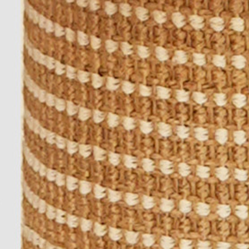 Contemporary Scandinavian Square Medium-Density Fiberboard Sisal Mat Felt Treehouse-Style Cat Tree 2-Tier For Living Room Cuvalon