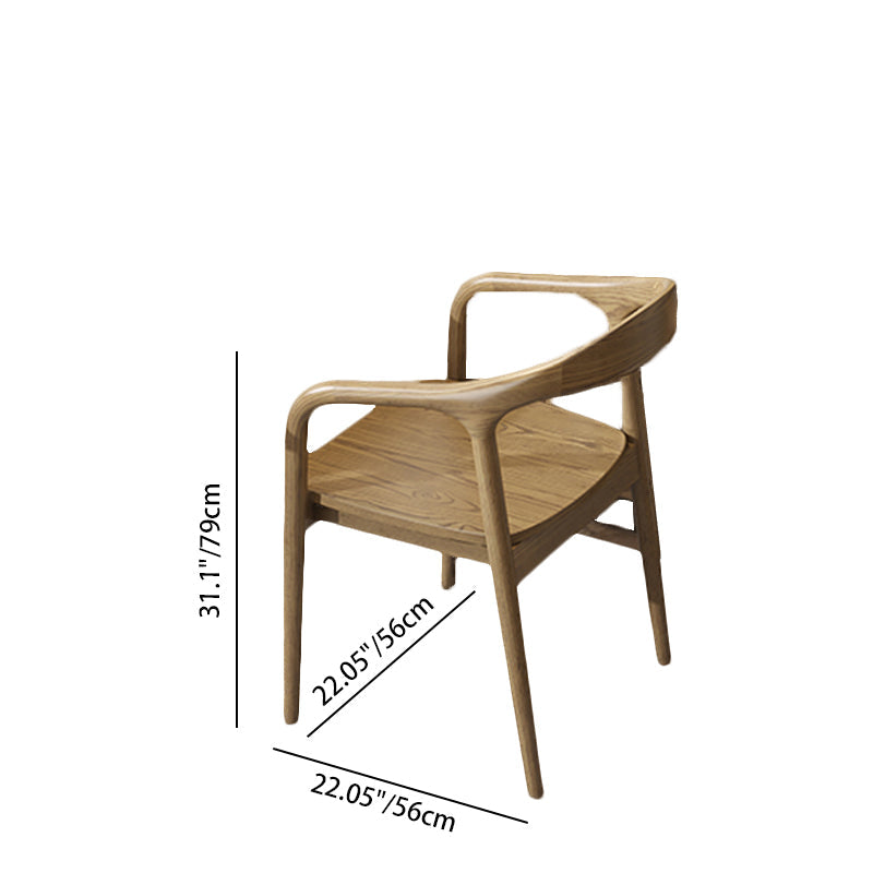 Modern Simplicity Desk & Chair Set - Solid Ash Wood, Sturdy, Stable, Natural Grain, Eco-Friendly Ergonomic For Home Office Cuvalon