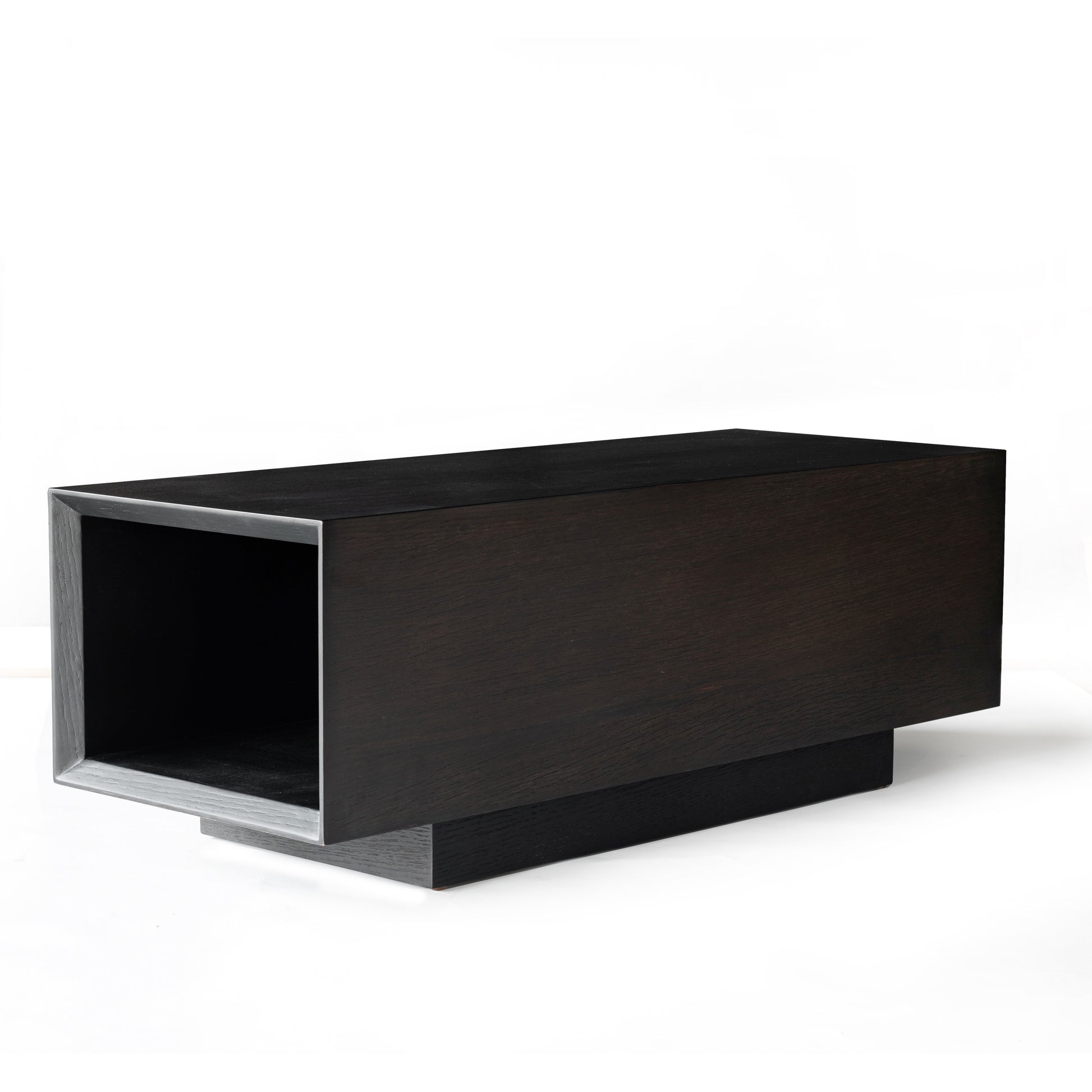 Modern Minimalist Rectangular Coffee Table - MDF: Layered Storage, Stable Support, Multi-Scenario Use & Scratch-Resistant For Living Room Cuvalon