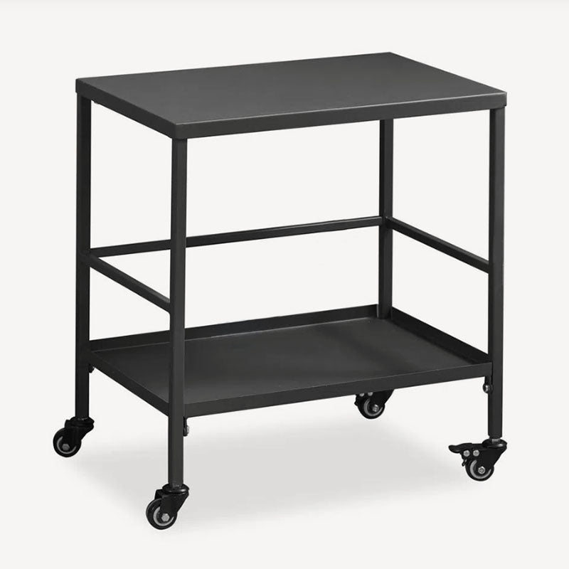 Versatile Outdoor Cart End Table - 2-Tier Movable Storage For Gardens & Outdoor Patios Cuvalon