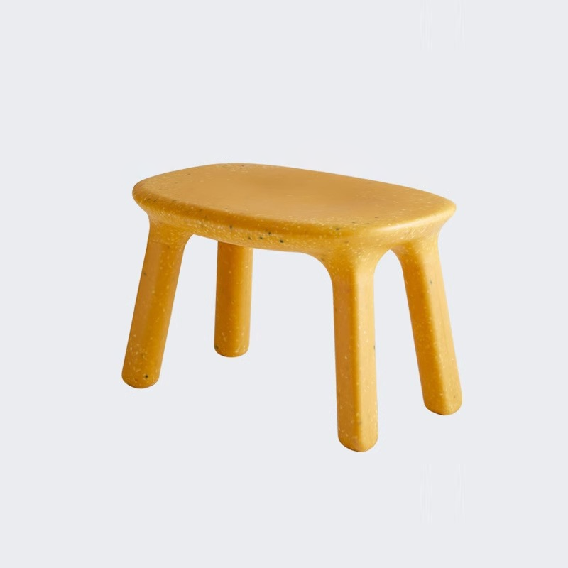 Contemporary Nordic PE Oval Kids Colorful Safe Desk & Chair Set For Living Room & Study Cuvalon