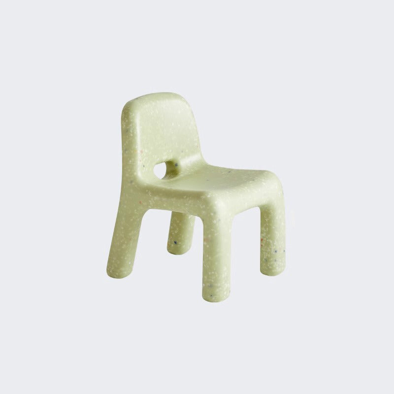 Contemporary Nordic PE Oval Kids Colorful Safe Desk & Chair Set For Living Room & Study Cuvalon