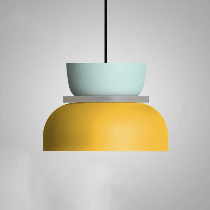 Nordic Colorful Macaron 1-Light LED Pendant Light Cuvalon