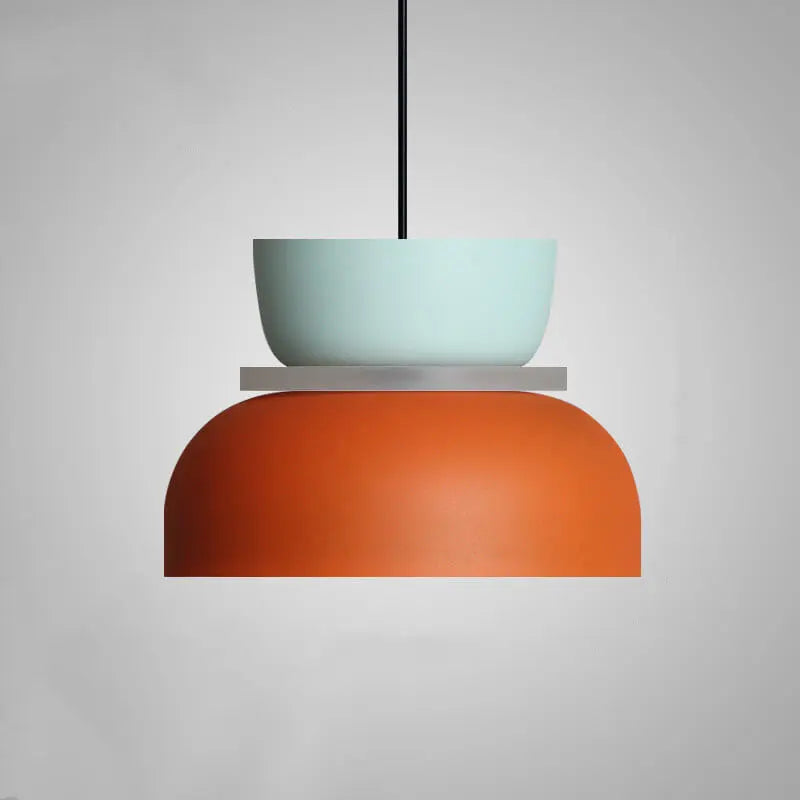 Nordic Colorful Macaron 1-Light LED Pendant Light Cuvalon