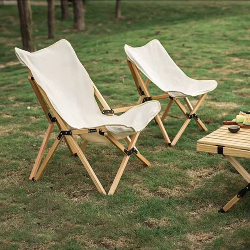 Contemporary Industrial Oxford Fabric Hardware Foldable Camping Chair Backrest For Outdoor Patio Cuvalon