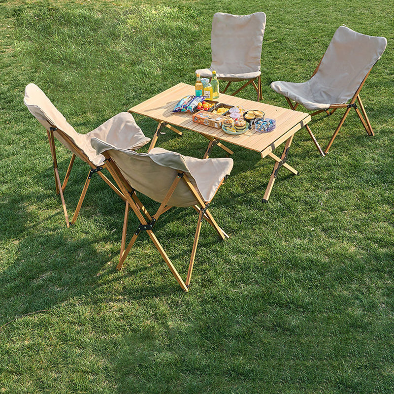 Contemporary Industrial Oxford Fabric Hardware Foldable Camping Chair Backrest For Outdoor Patio Cuvalon
