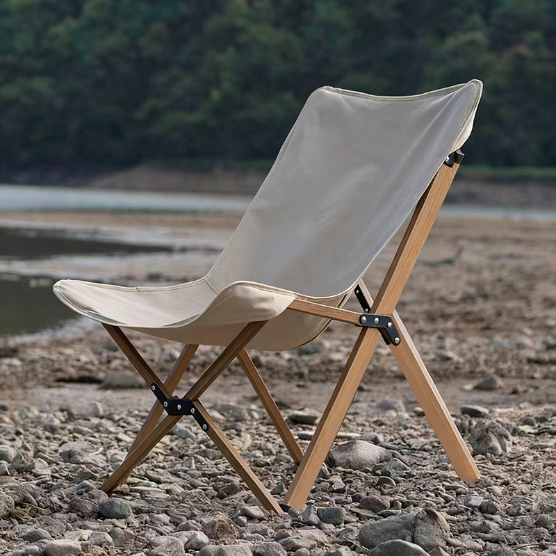 Contemporary Industrial Oxford Fabric Hardware Foldable Camping Chair Backrest For Outdoor Patio Cuvalon