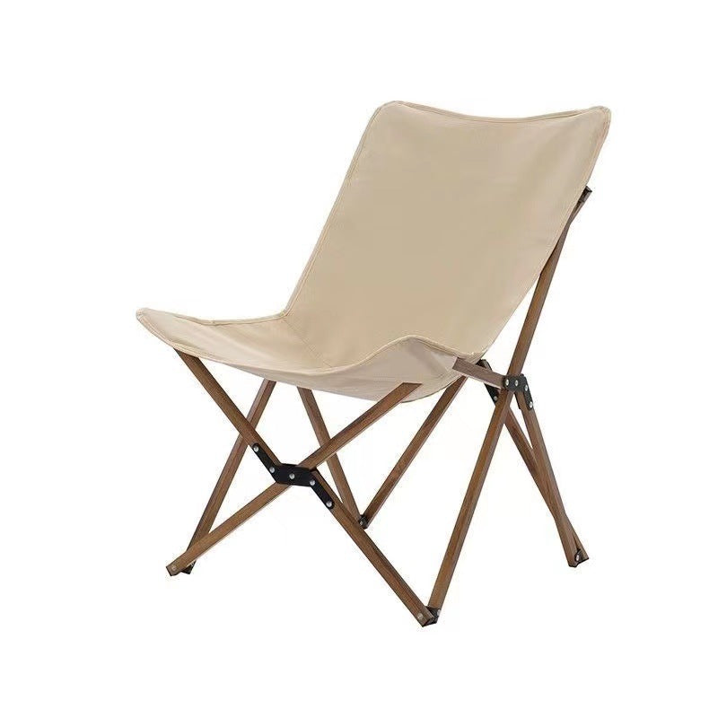 Contemporary Industrial Oxford Fabric Hardware Foldable Camping Chair Backrest For Outdoor Patio Cuvalon