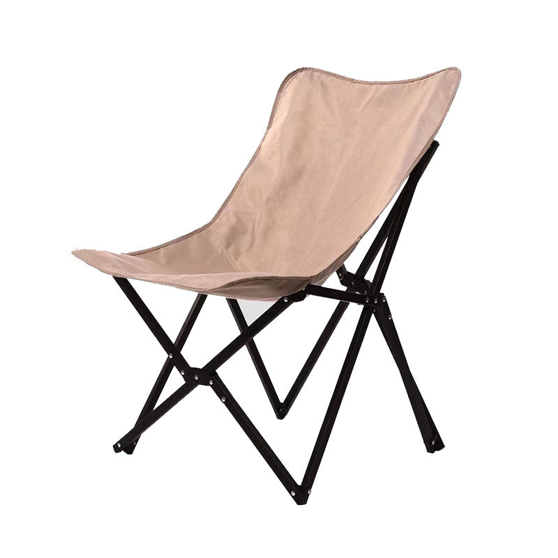 Contemporary Industrial Oxford Fabric Hardware Foldable Camping Chair Backrest For Outdoor Patio Cuvalon