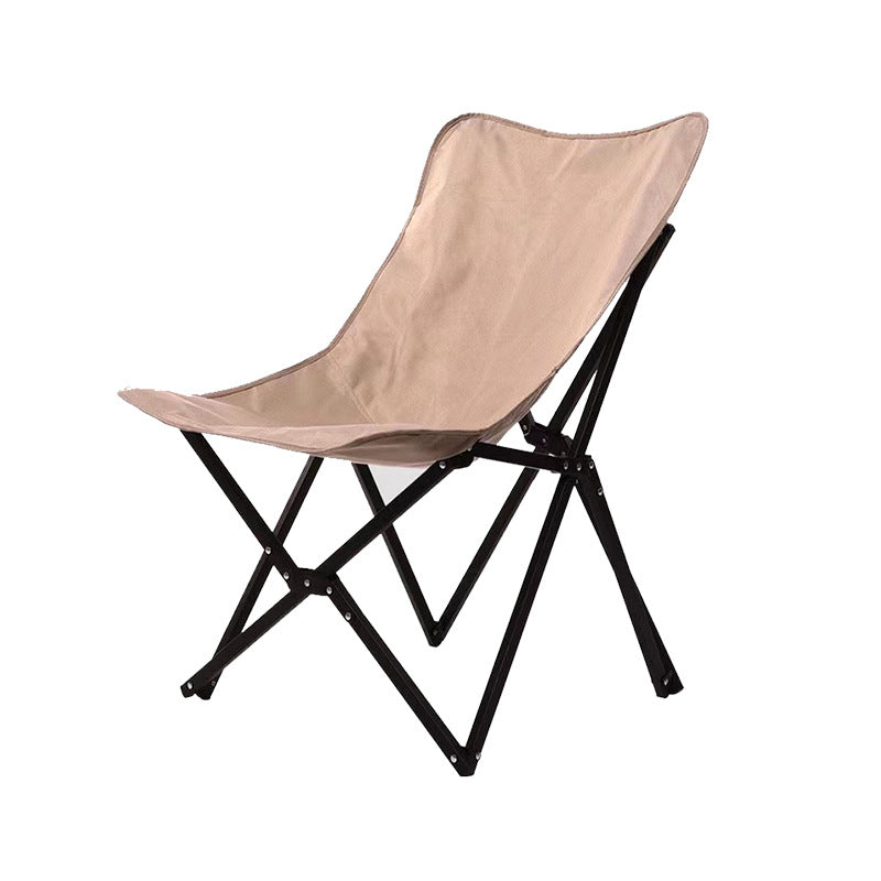 Contemporary Industrial Oxford Fabric Hardware Foldable Camping Chair Backrest For Outdoor Patio Cuvalon