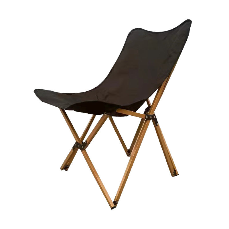 Contemporary Industrial Oxford Fabric Hardware Foldable Camping Chair Backrest For Outdoor Patio Cuvalon