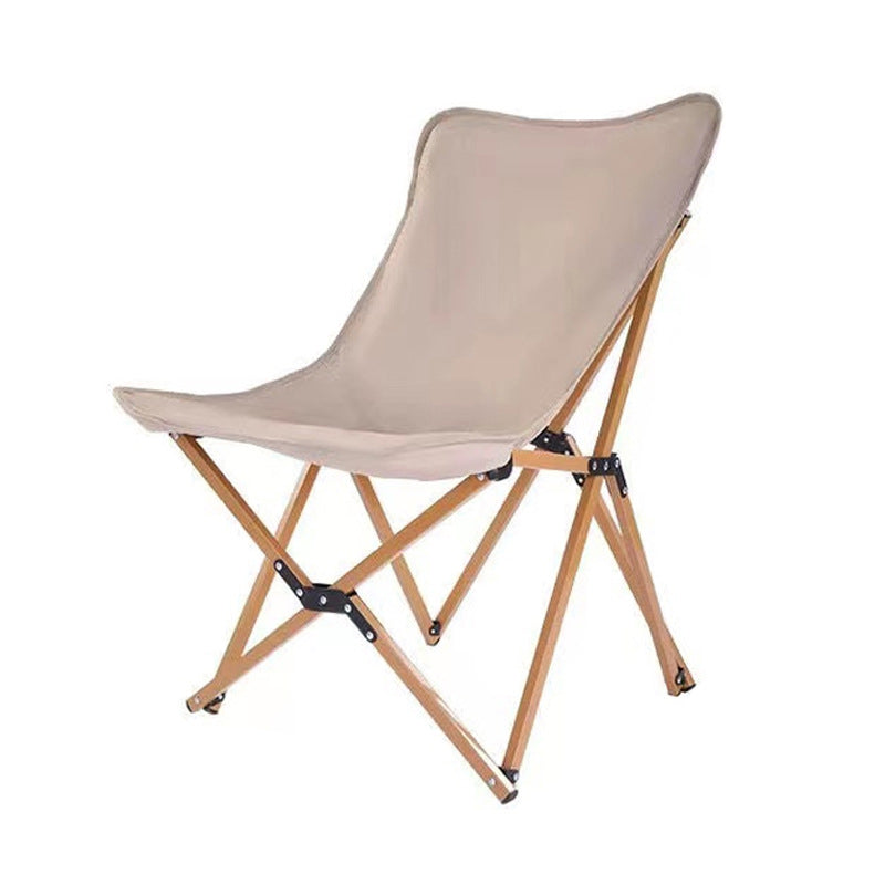 Contemporary Industrial Oxford Fabric Hardware Foldable Camping Chair Backrest For Outdoor Patio Cuvalon