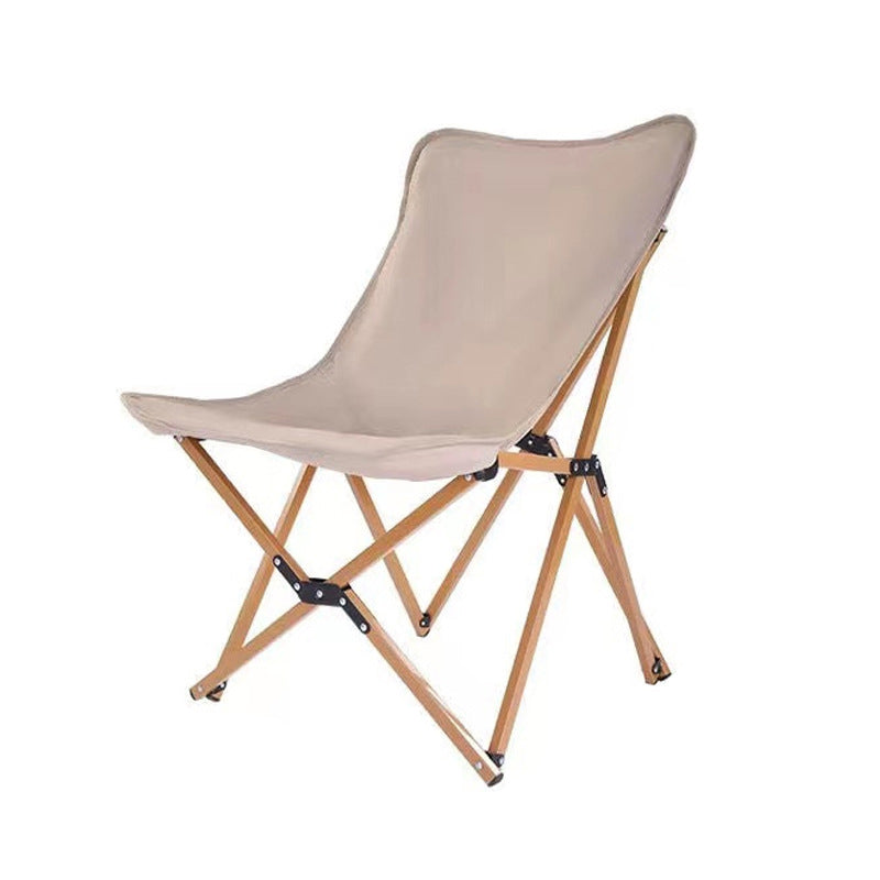 Contemporary Industrial Oxford Fabric Hardware Foldable Camping Chair Backrest For Outdoor Patio Cuvalon