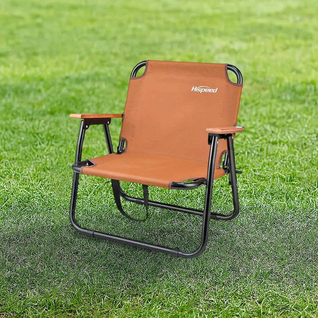 Modern Minimalist Rectangle Outdoor Aluminum Alloy Oxford Fabric Cotton Foldable Detachable Camping Chair Backrest Armrest For Garden Cuvalon