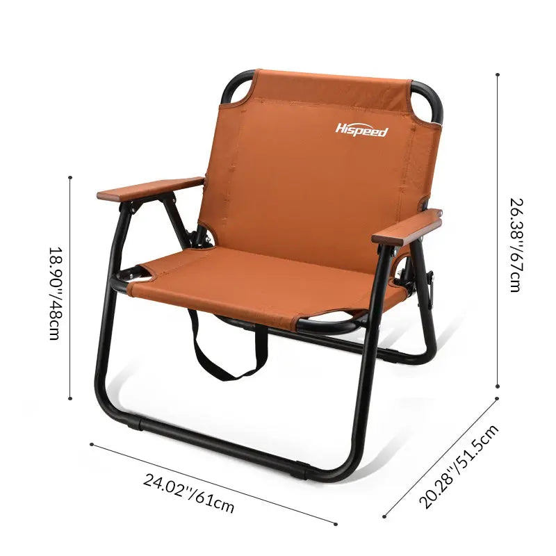 Modern Minimalist Rectangle Outdoor Aluminum Alloy Oxford Fabric Cotton Foldable Detachable Camping Chair Backrest Armrest For Garden Cuvalon