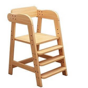 Modern Simplicity Kids Triple Square Fabric Rubberwood Dining Chair Backrest For Dining Room Cuvalon
