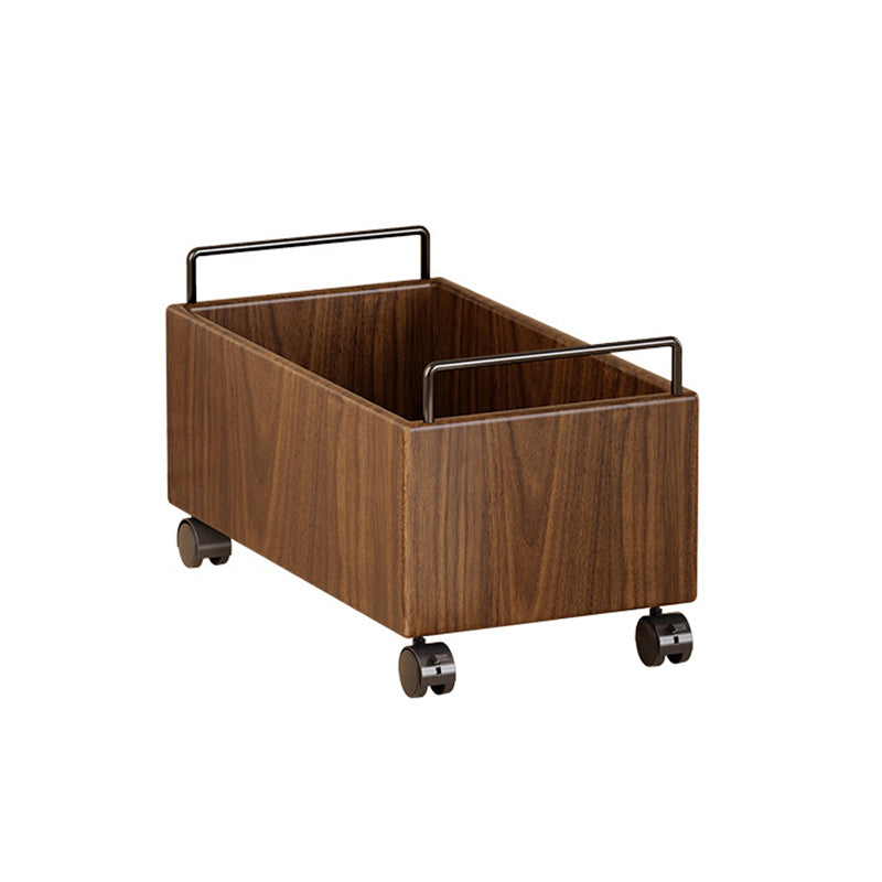 Modern Minimalist Movable Rectangular Solid Wood Kids Storage Cabinet 1-Cabinet For Study Cuvalon