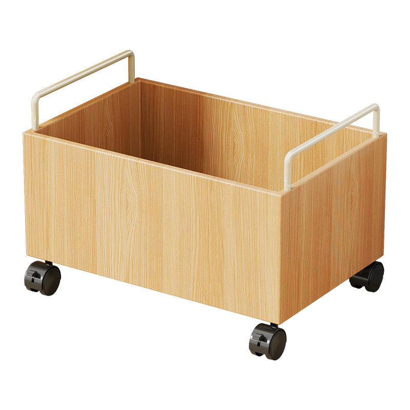 Modern Minimalist Movable Rectangular Solid Wood Kids Storage Cabinet 1-Cabinet For Study Cuvalon
