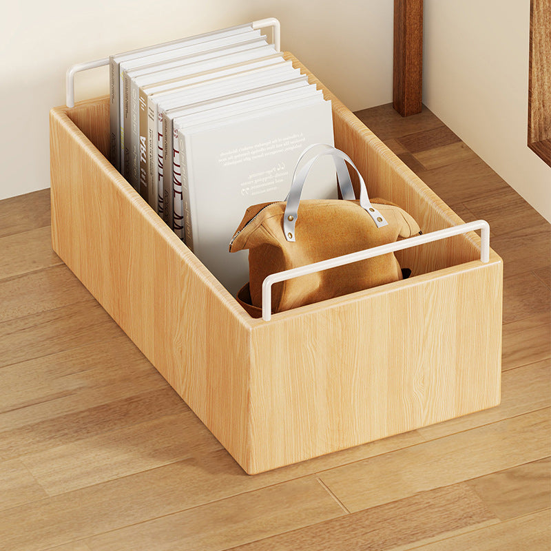Modern Minimalist Movable Rectangular Solid Wood Kids Storage Cabinet 1-Cabinet For Study Cuvalon