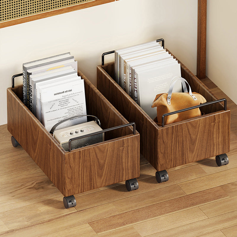 Modern Minimalist Movable Rectangular Solid Wood Kids Storage Cabinet 1-Cabinet For Study Cuvalon
