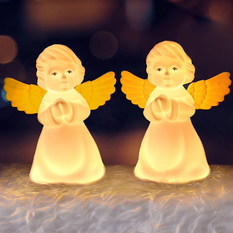 Creative Angel Silicone LED Color Changing Kids Night Light Table Lamp Cuvalon