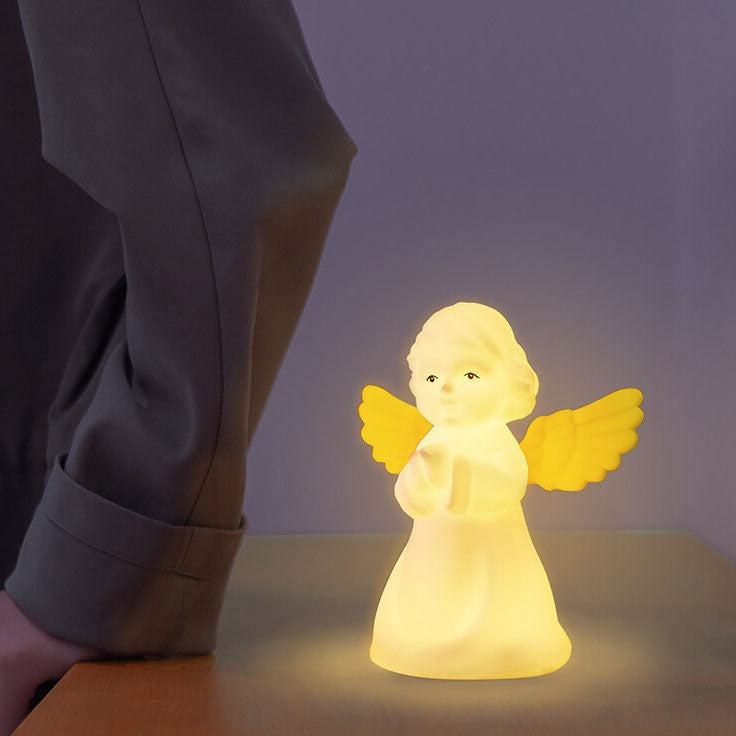 Creative Angel Silicone LED Color Changing Kids Night Light Table Lamp Cuvalon