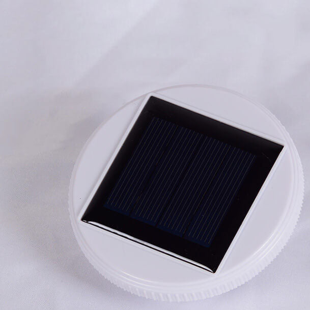 Modern Creative Stained Glass Solar LED Outdoor Garden Lawn Light Cuvalon