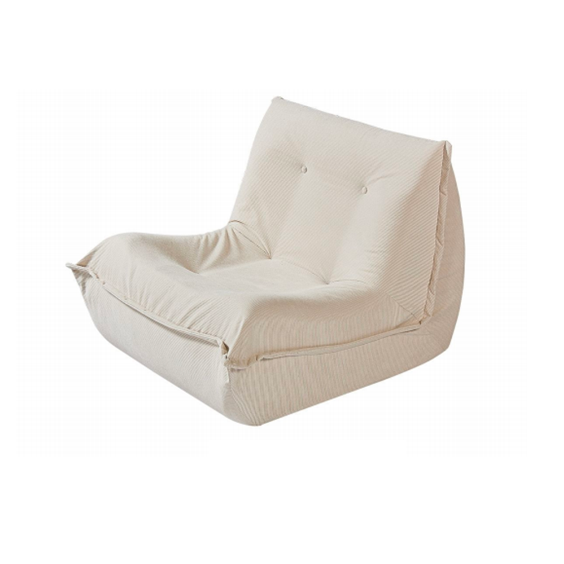 Contemporary Nordic Ergonomic Compressed Foam Sofa - Eco-Friendly High-Resilience Foam Fabric Sofa For Living Room & Bedroom Cuvalon