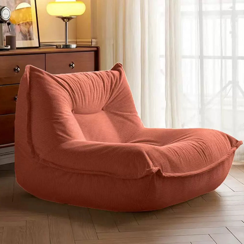 Contemporary Nordic Ergonomic Compressed Foam Sofa - Eco-Friendly High-Resilience Foam Fabric Sofa For Living Room & Bedroom Cuvalon
