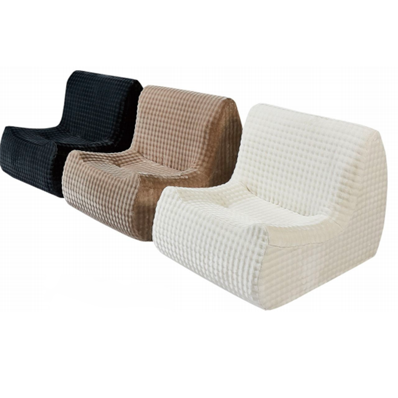 Modern Minimalist Fabric Sponge Accent Compressed Sofa - Space-Saving Lounge Chair For Living Room Cuvalon